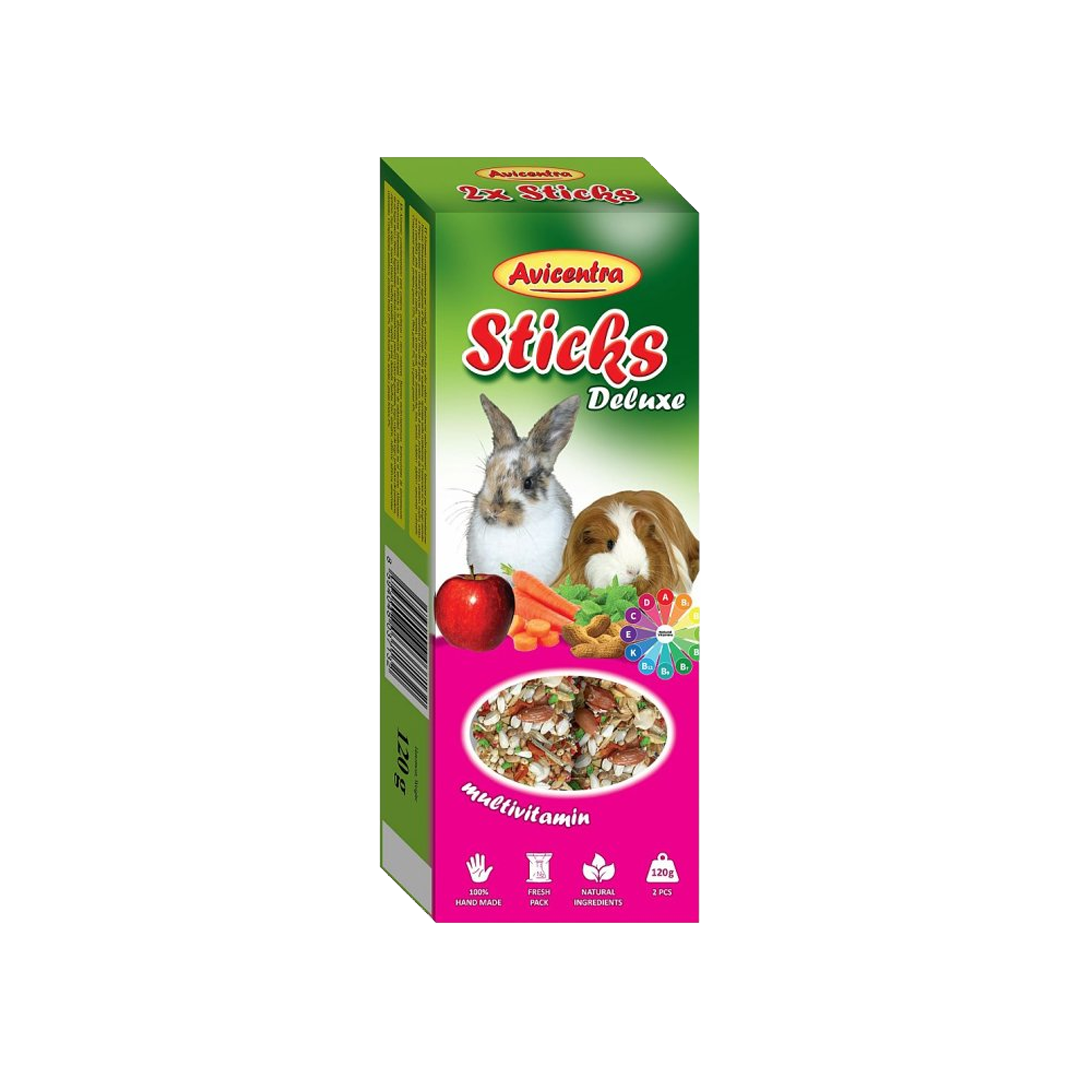 Avicentra tyčinky pre veľké hlodavce multivitamín 2ks 120g