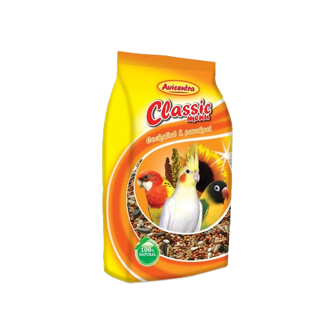 Avicentra CLASSIC MENU Malý Papagáj 1kg
