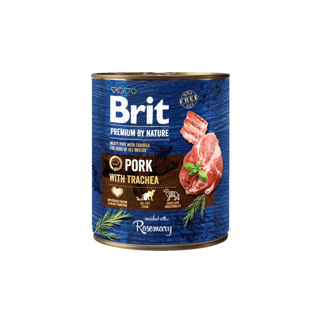 Brit Premium by Nature Pork with Trachea 800 g