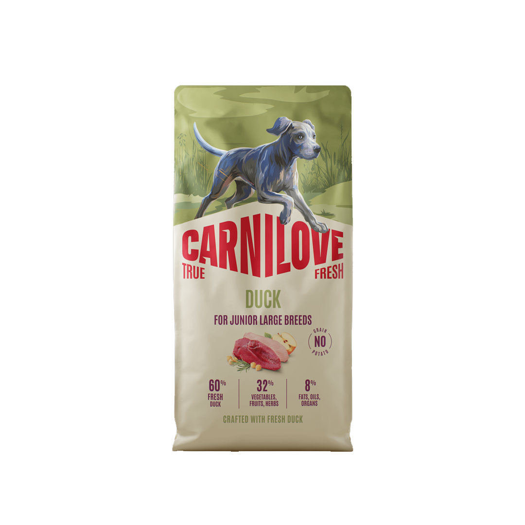 Carnilove True Fresh Dog Duck for Junior L 12 kg