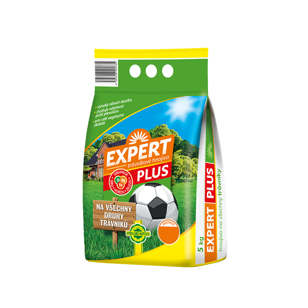 Hnojivo na trávu 2,5kg Expert železo PLUS Forestina