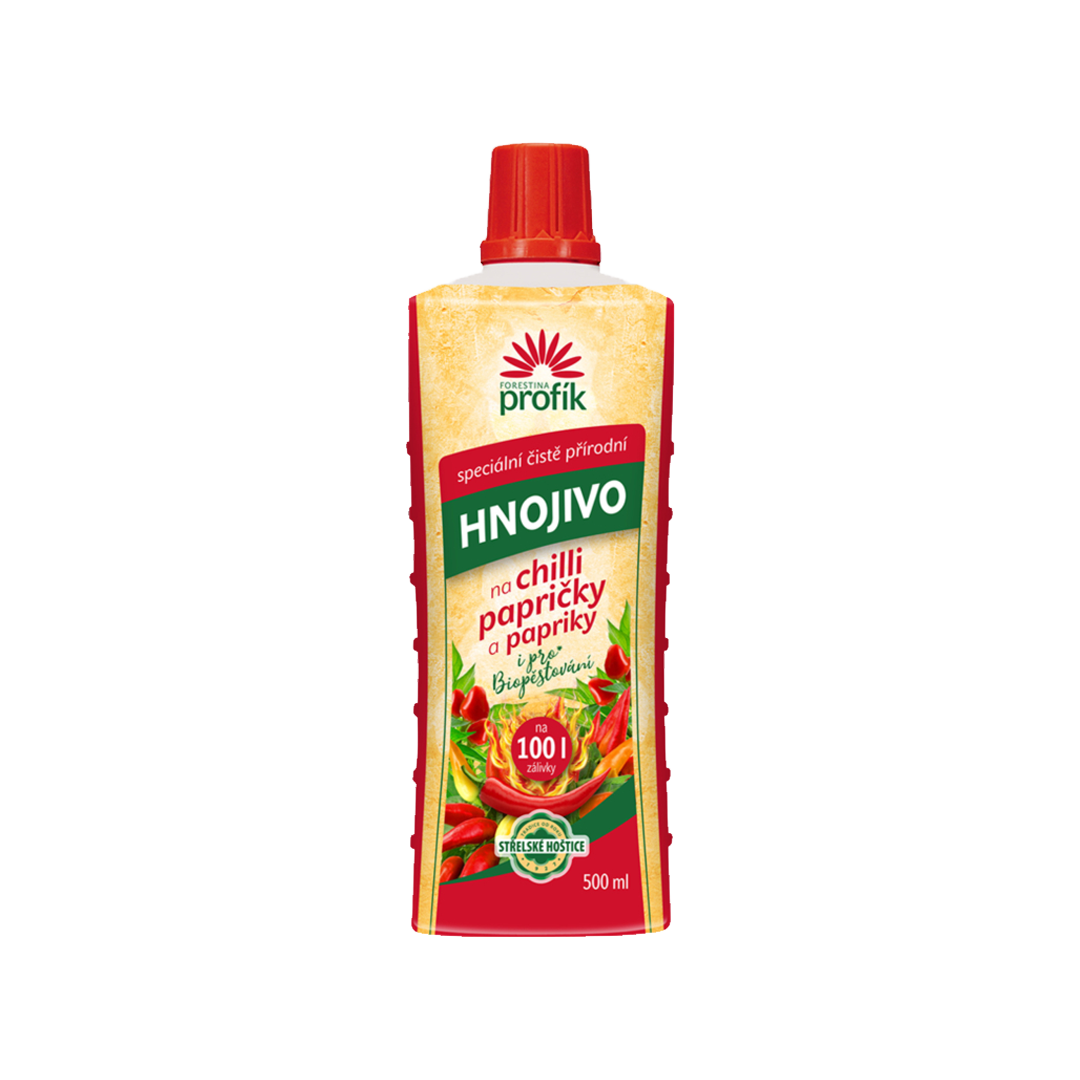 Profík Hnojivo na chilli papričky a papriky 500 ml
