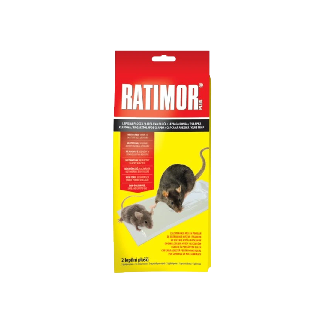 Ratimor Plus lepiaca doska na chytanie myší a potkanov