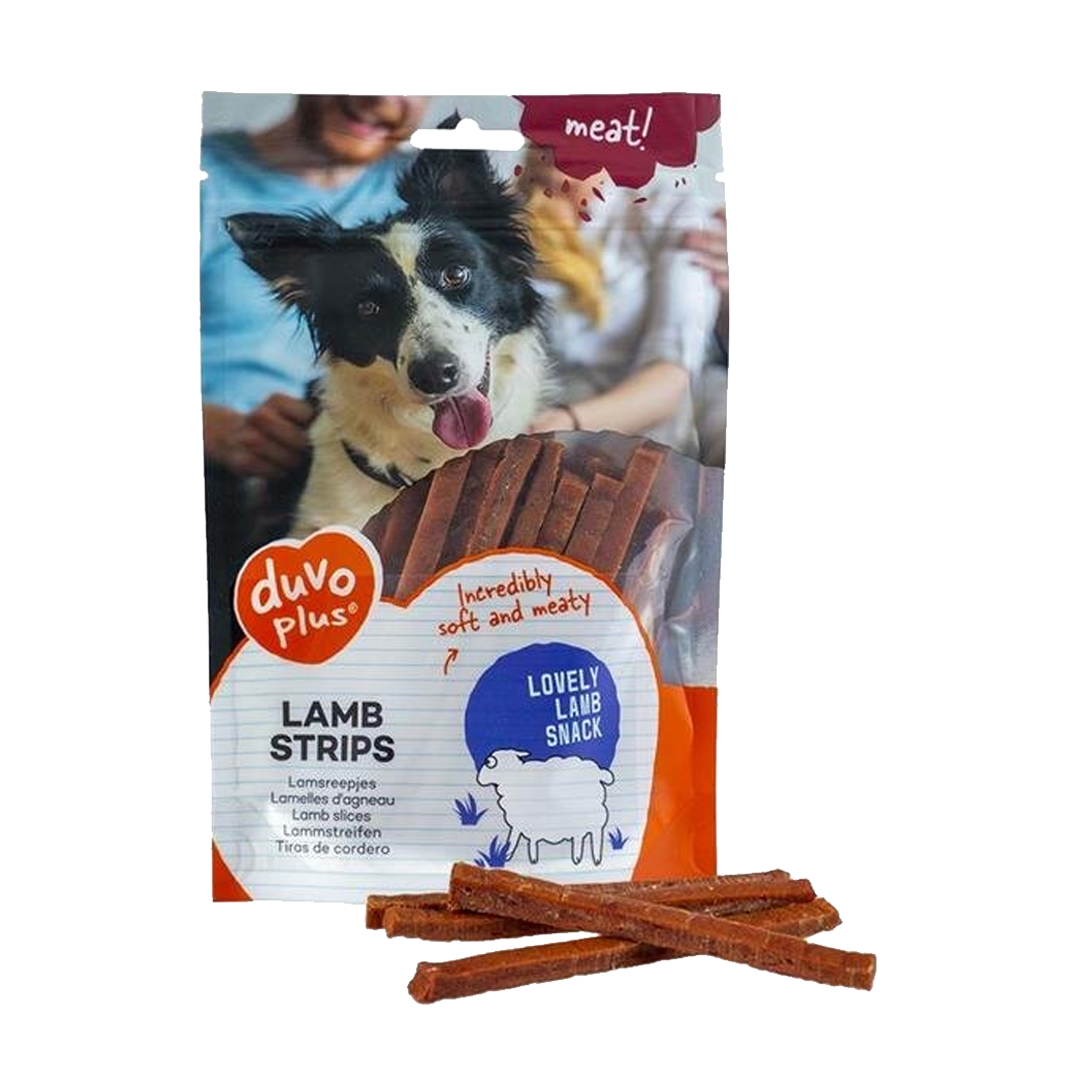 Snack DUVO+ Lamb Strips 80g