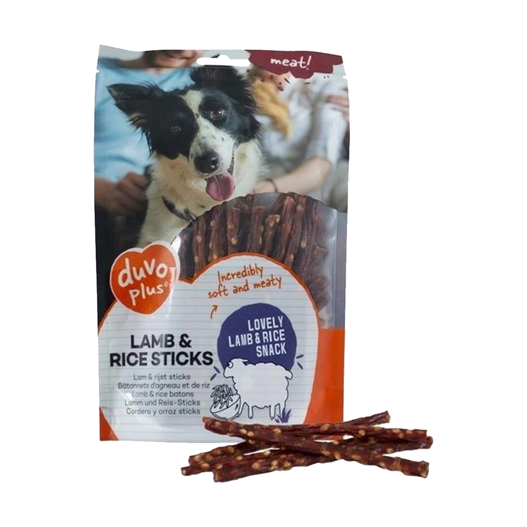 Snack DUVO+ Lamb & Rice Sticks 80g