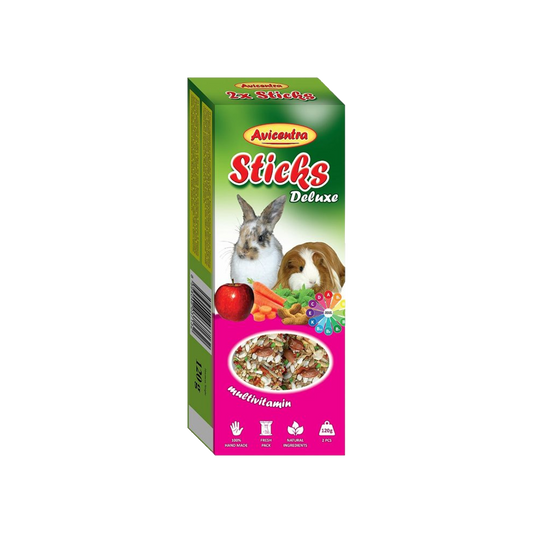 Avicentra tyčinky pre veľké hlodavce multivitamín 2ks 120g