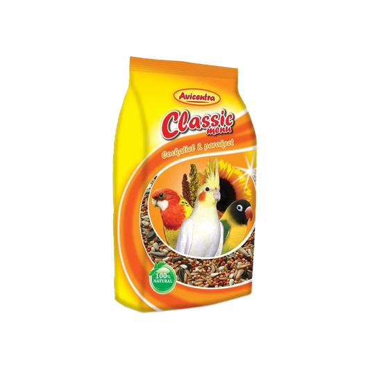 Avicentra CLASSIC MENU Malý Papagáj 1kg