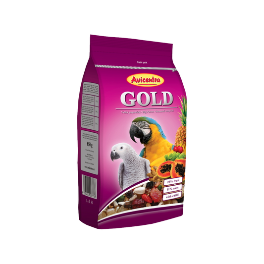 Avicentra GOLD Velký Papoušek 850g
