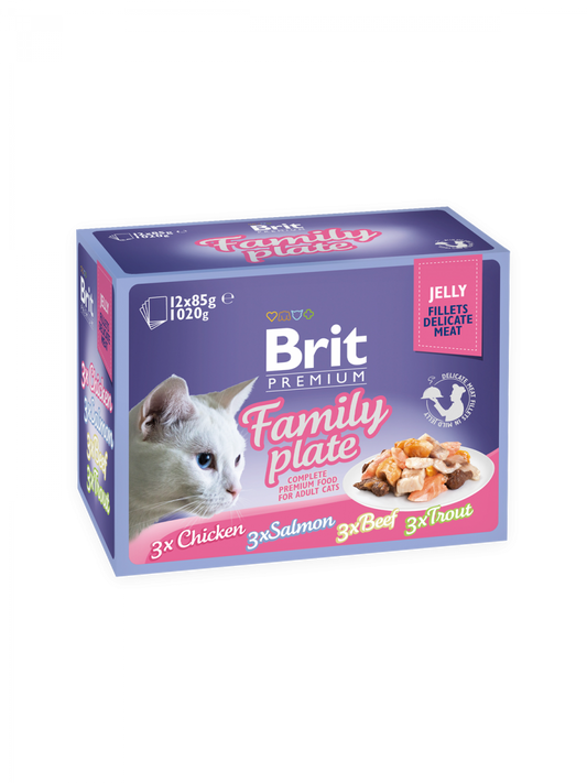 Brit Family Plate 12x100g