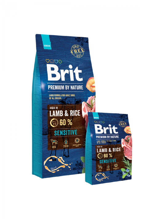 Brit Sensitive Lamb 15kg