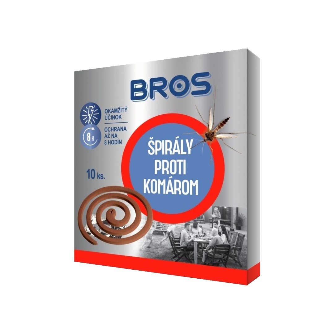 BROS Špirála proti komárom 10ks