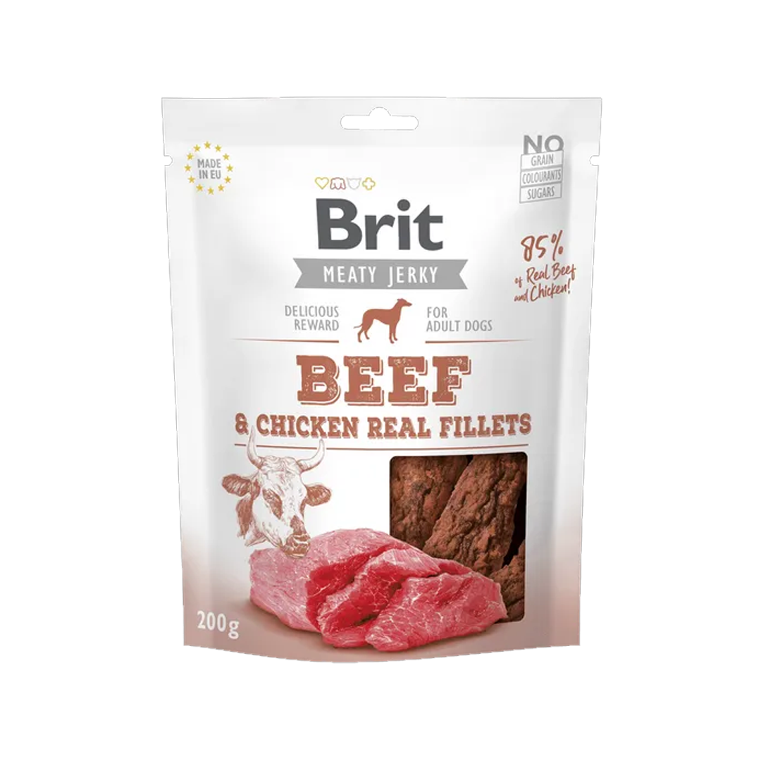 Brit Jerky-Beef Fillets 200 g