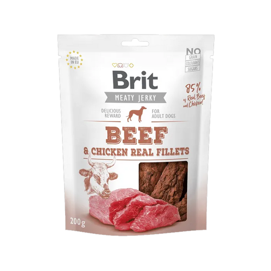 Brit Jerky-Beef Fillets 200 g