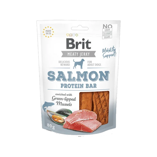 Brit Jerky Salmon Protein 80g