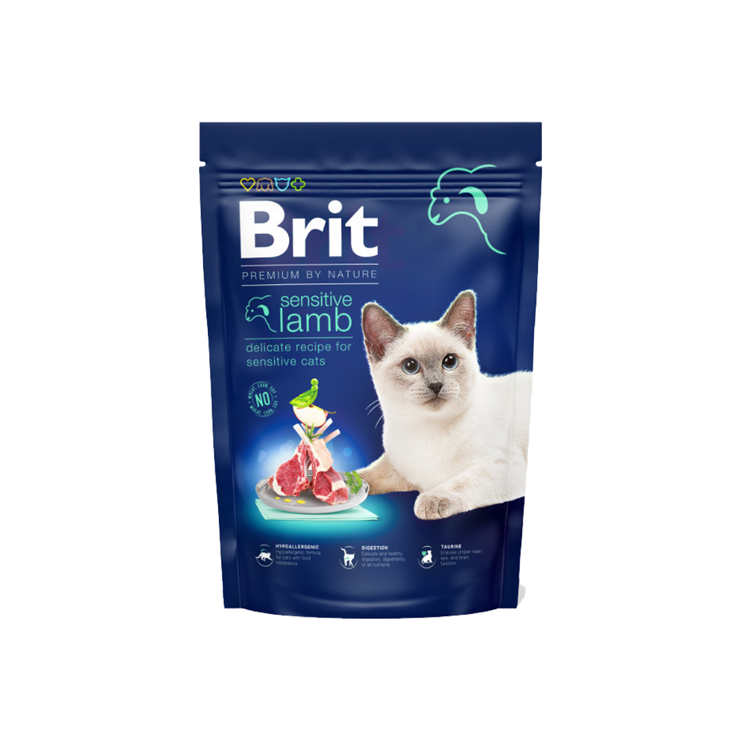 Brit Premium by Nature Cat. Sensitive Lamb, 800 g