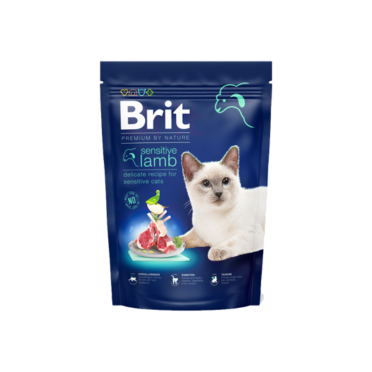 Brit Premium by Nature Cat. Sensitive Lamb, 800 g