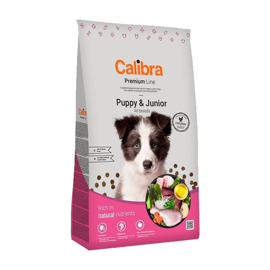 CALIBRA dog Premium PUPPY & JUNIOR 12kg