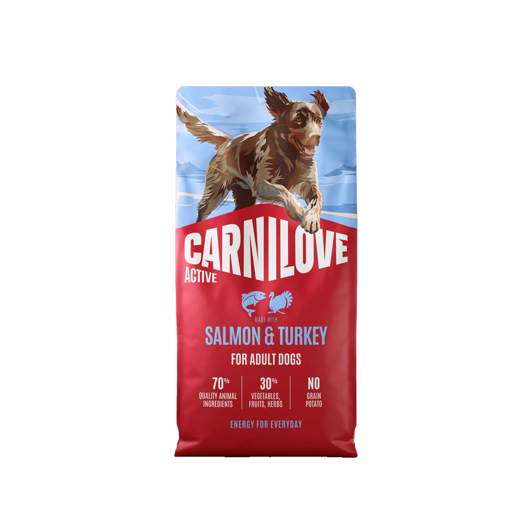 Carnilove Active Dog Salmon & Turkey for Adult 12 kg