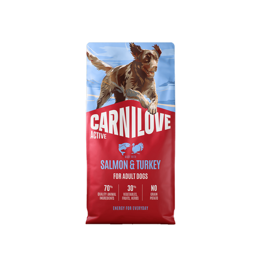 Carnilove Active Dog Salmon & Turkey for Adult 12 kg