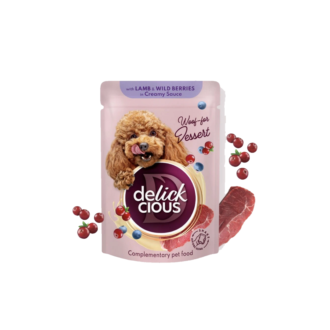 Delickcious snack Lamb 80g