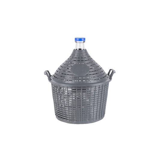 Demižón 15l opletený plast.