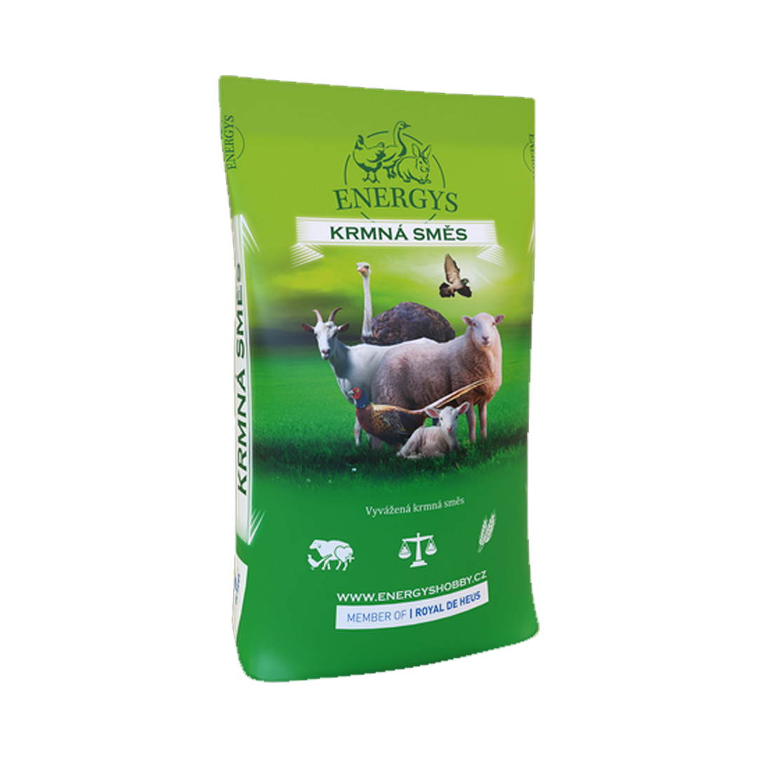 ENERGYS Pštros Uni 25kg