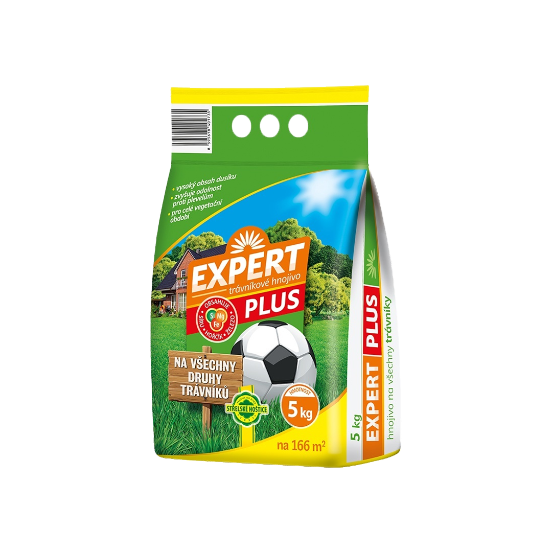 Trávnikové hnojivo EXPERT PLUS – 5kg