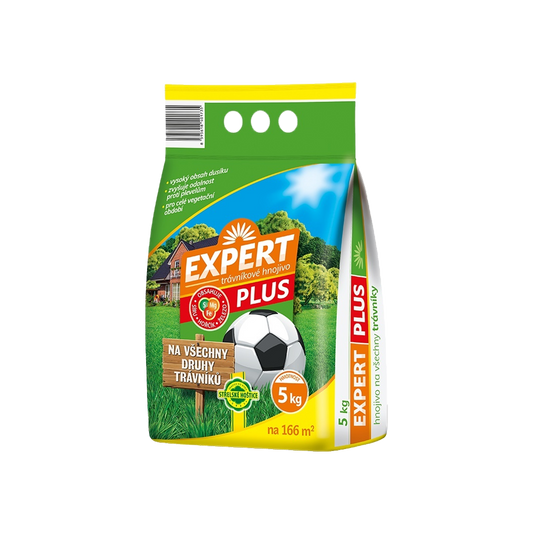 Trávnikové hnojivo EXPERT PLUS – 5kg