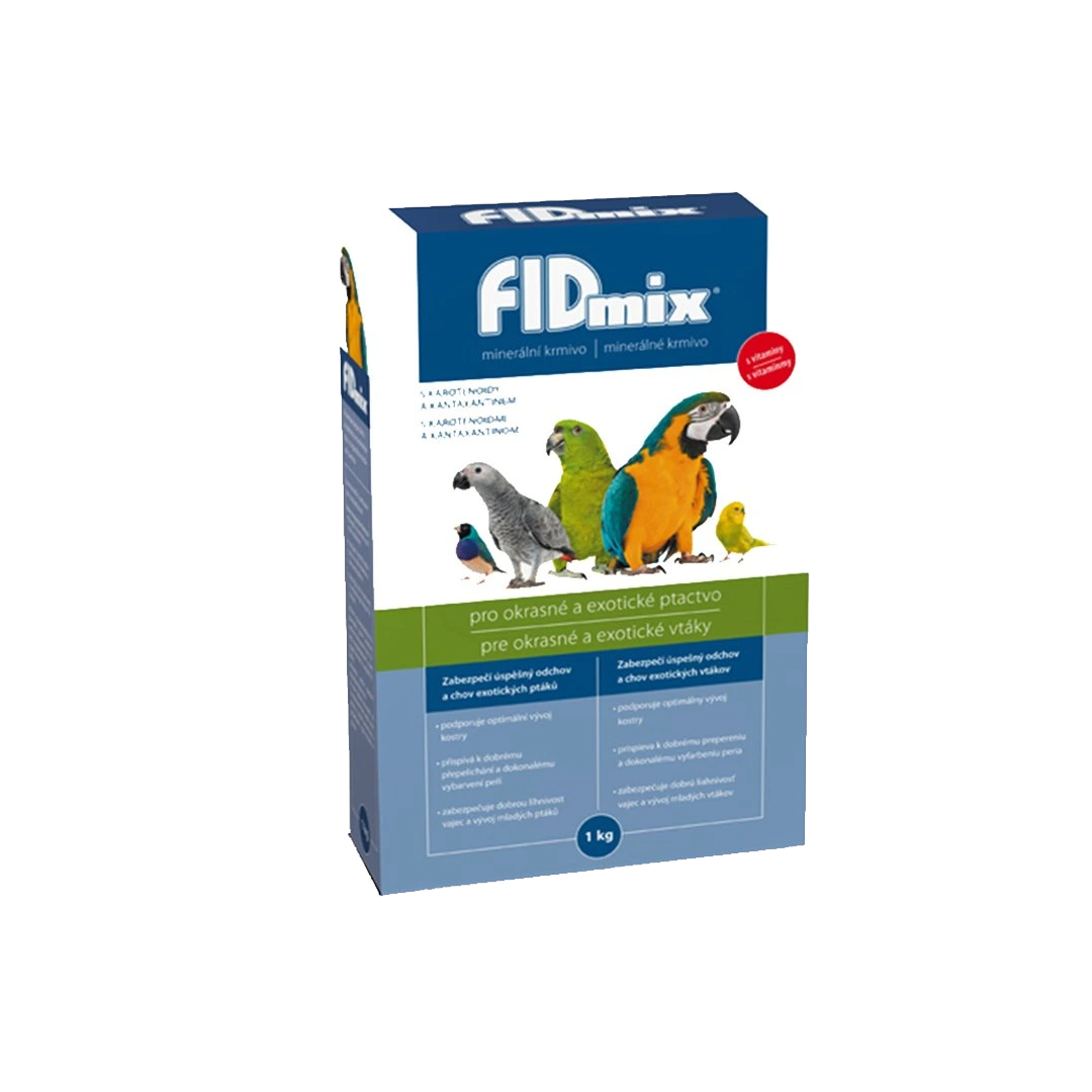 FIDMIX PRE OKRASNÉ A EXOTICKÉ PTACTVO 1kg