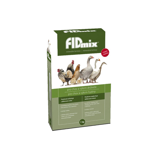 FIDMIX minerálne krmivo pre chov a výkrm hydiny 1kg