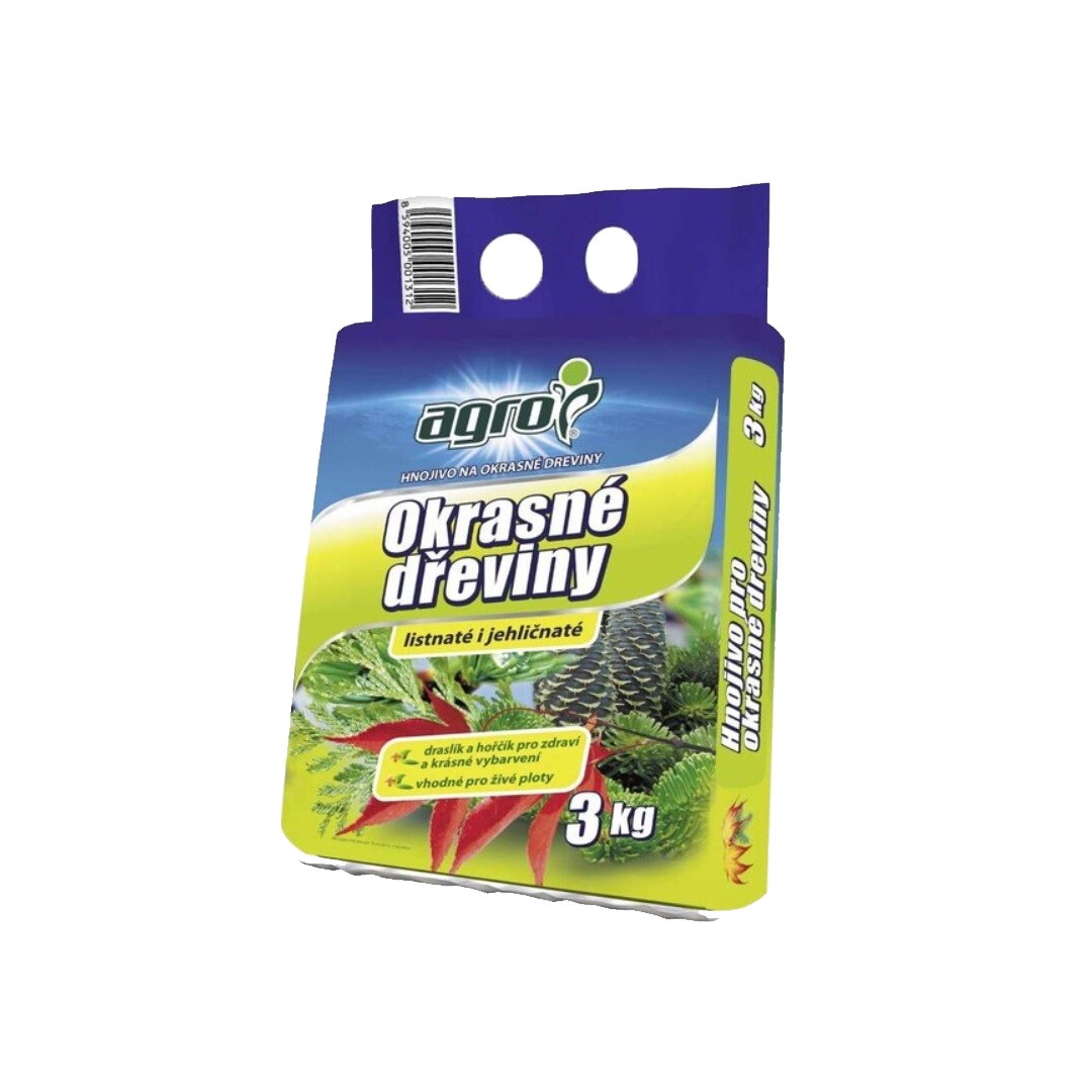 Hnojivo na okrasné dreviny 3kg Agro CS