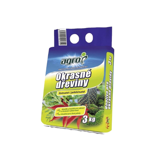 Hnojivo na okrasné dreviny 3kg Agro CS