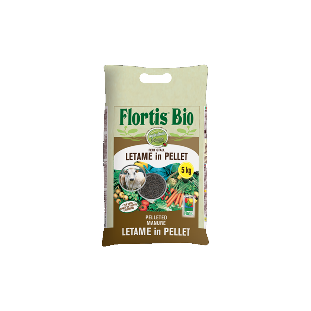 FLORTIS kravský+konský hnoj 5kg gr.