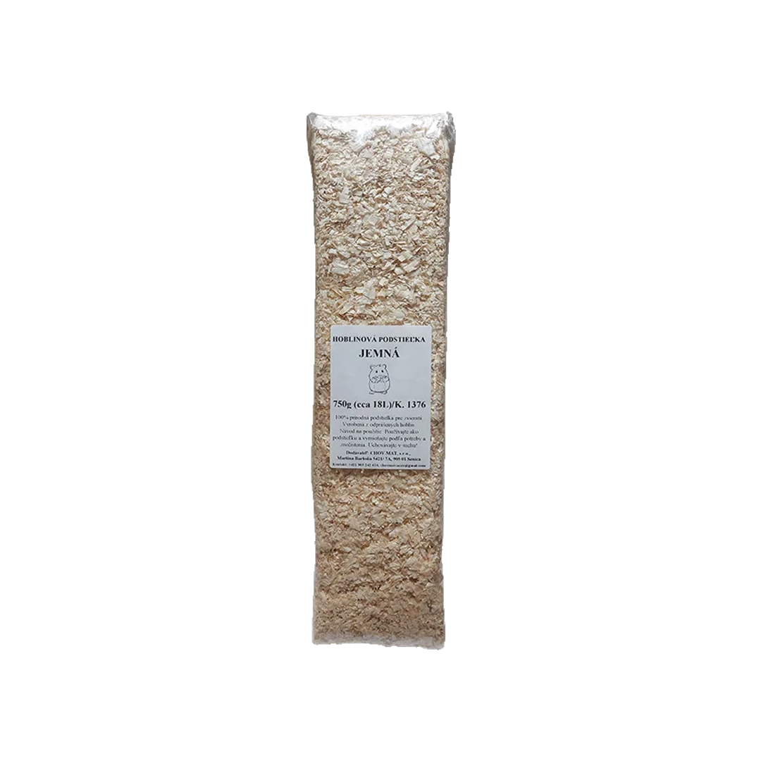 Hoblinová podstielka jemná 18L/ 750g
