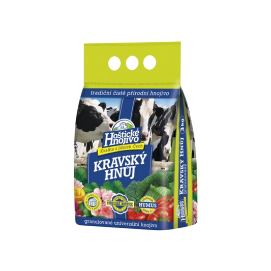 Hoštický kravský hnoj 3kg Forestina