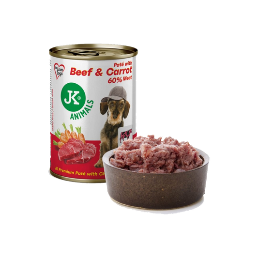 JK Konzerva Beef+Carrot 400g