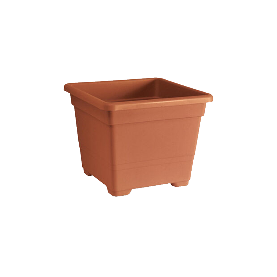Kvetináč QUADRATO 27x27cm terracotta [12]