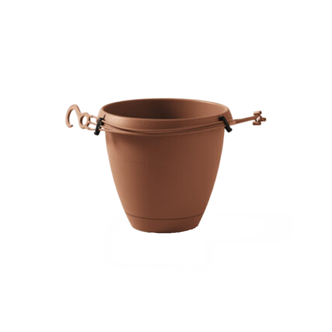 Kvetináč závesný Flow 25cm teracota [6]