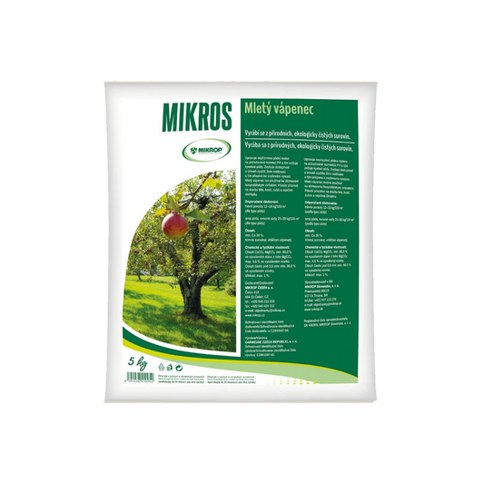 Mikros Mletý vápenec /krmné vápno/ 5kg