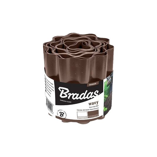 Obruba trávnika 20x9 hnedá Bradas