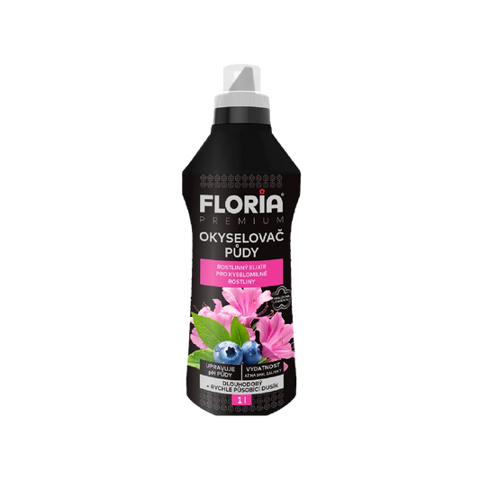 Okysľovač pôdy a hnojivo 2v1 1L Floria Premium