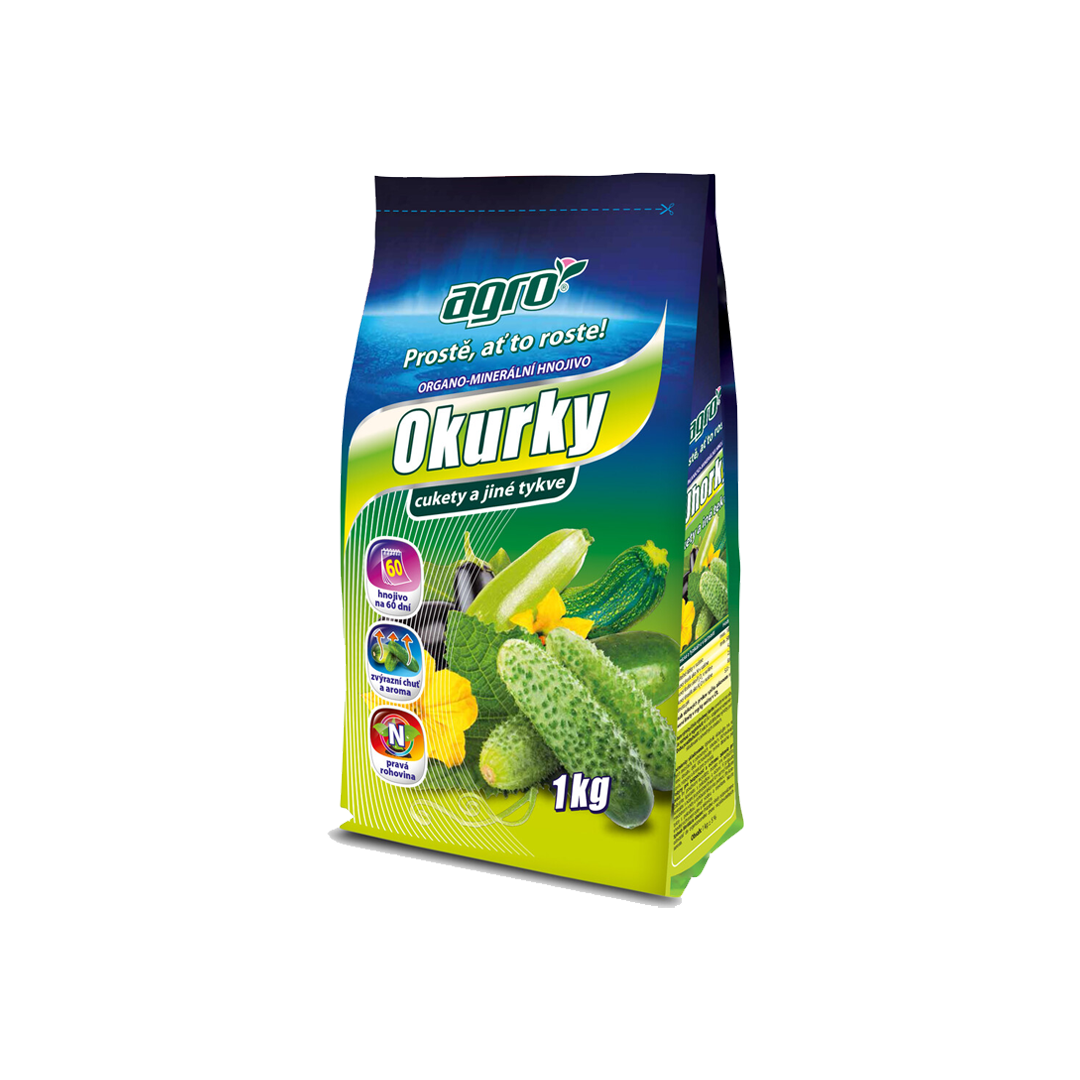 Organicko-minerálne hnojivo pre uhorky 1kg Agro CS