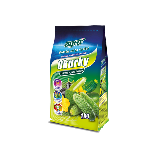 Organicko-minerálne hnojivo pre uhorky 1kg Agro CS
