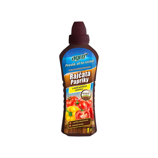 Organicko-minerálne na paradajky a papriky 1000ml Agro CS