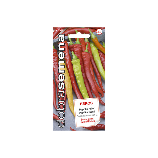 Paprika Beros bar. roh jemne pál. DS 2754