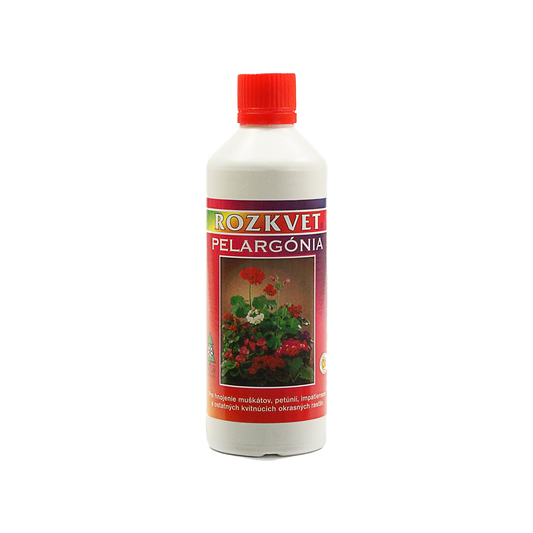 Rozkvet Pelargonia 500ml červený [25]