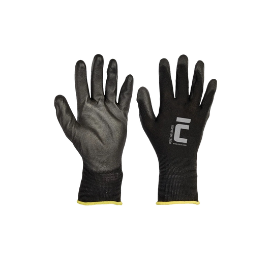 Rukavice nylon čierny Bunting  9" L [12]