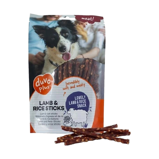 Snack DUVO+ Lamb & Rice Sticks 80g