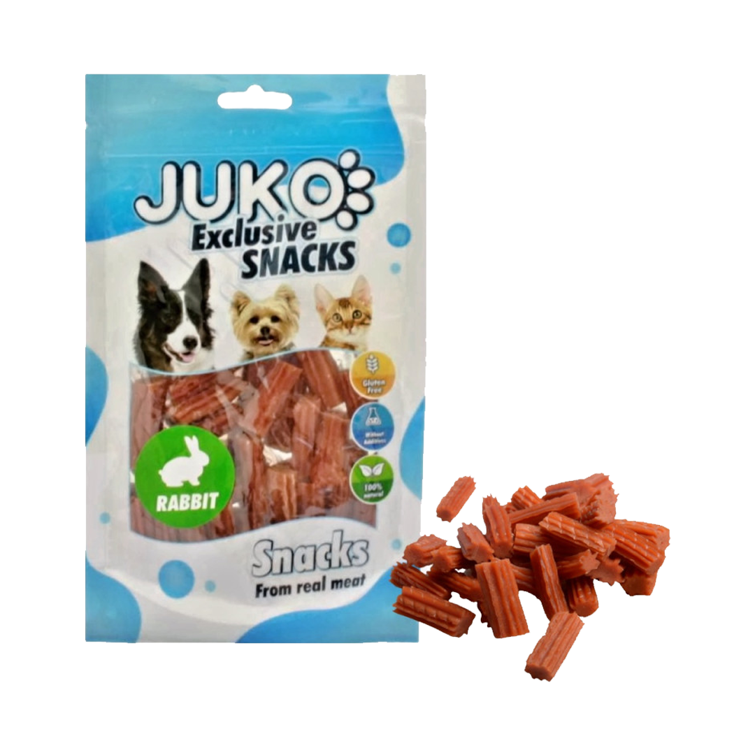 JUKO Snack RABBIT Spiral Stick 70g
