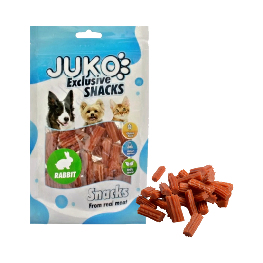 JUKO Snack RABBIT Spiral Stick 70g